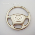 Car Steering Wheel Zinc Alloy Metal Key Ring